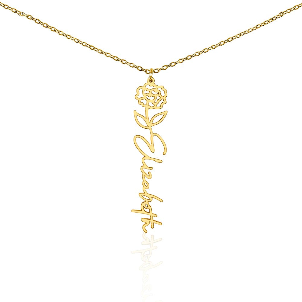 “Class of 2025 Graduation Necklace – Personalized Message Card with Signature Option”