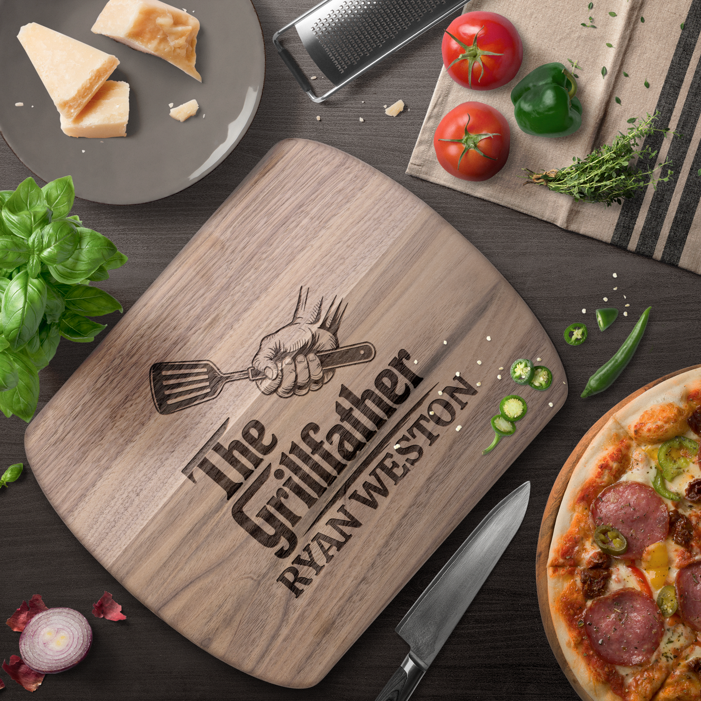 GRILLING |WOOD CUTTING BOARD