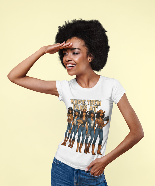 🔥 Where Them Fans At – Unisex Heavy Cotton Tee