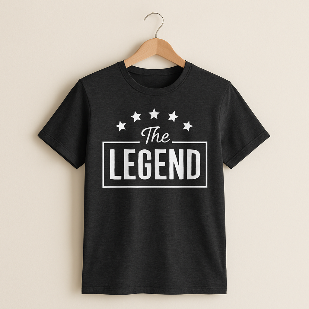 🖤 The Legend & Legacy™ Matching Dad and Baby Shirt + Onesie Set