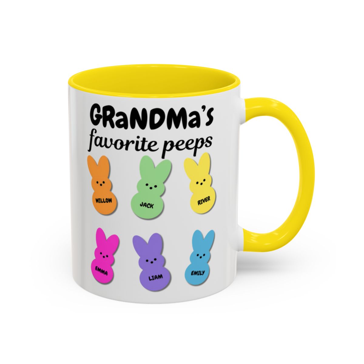 Grandma's Peeps Accent Coffee Mug