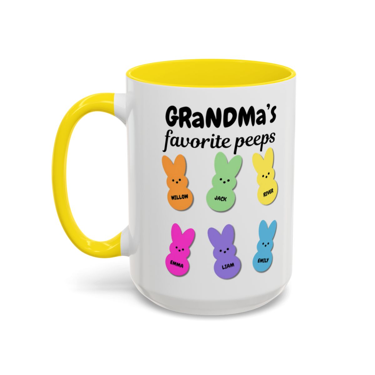 Grandma's Peeps Accent Coffee Mug