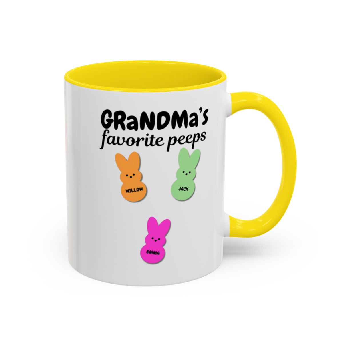 Grandma's Peeps Accent Coffee Mug