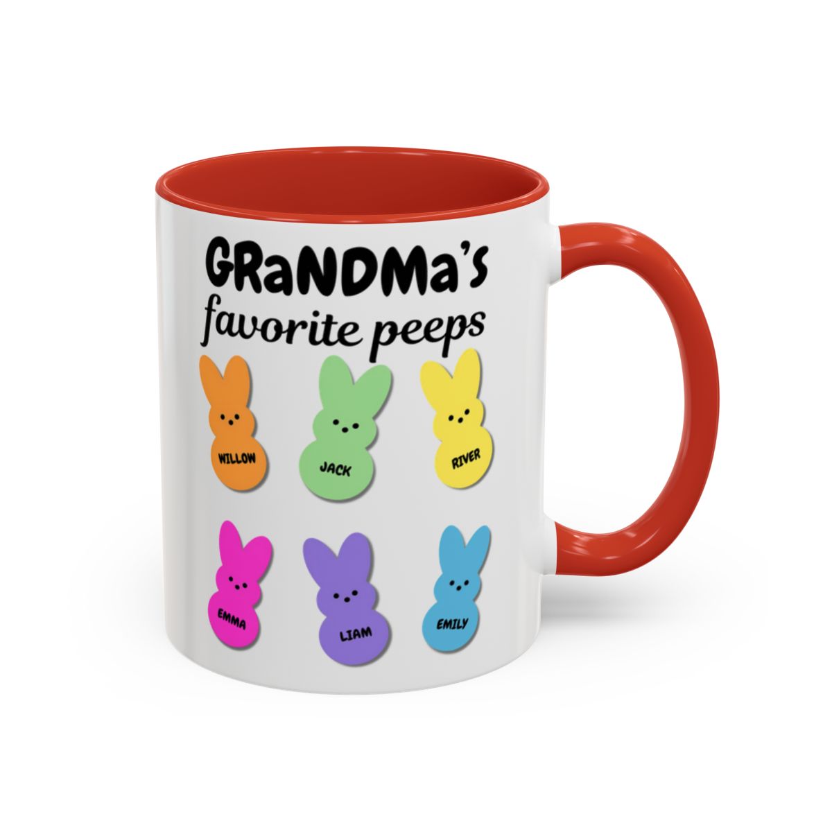 Grandma's Peeps Accent Coffee Mug