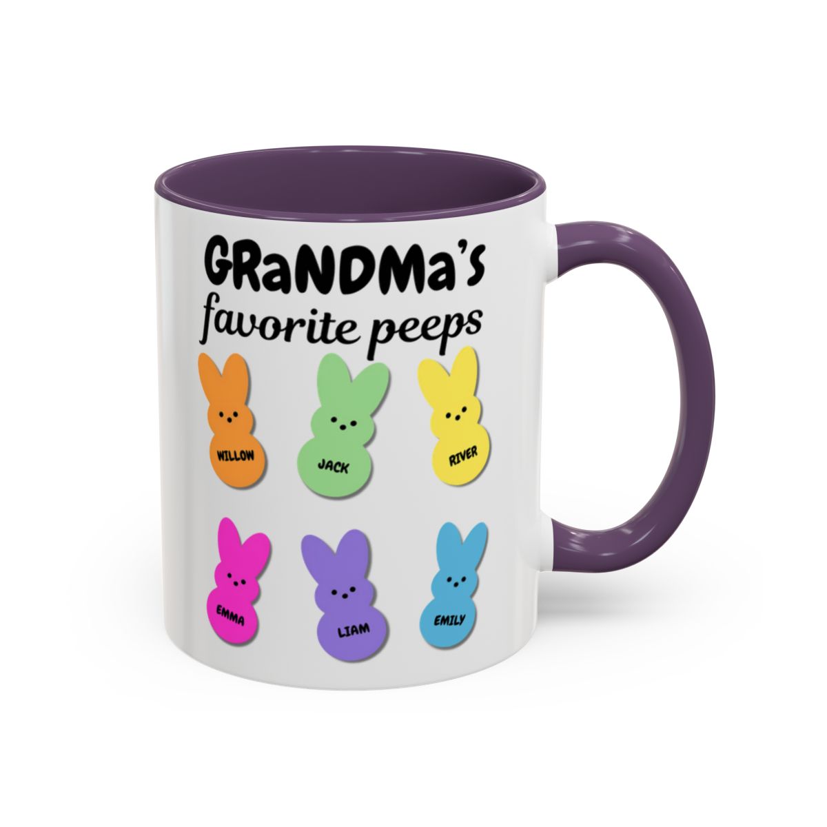 Grandma's Peeps Accent Coffee Mug