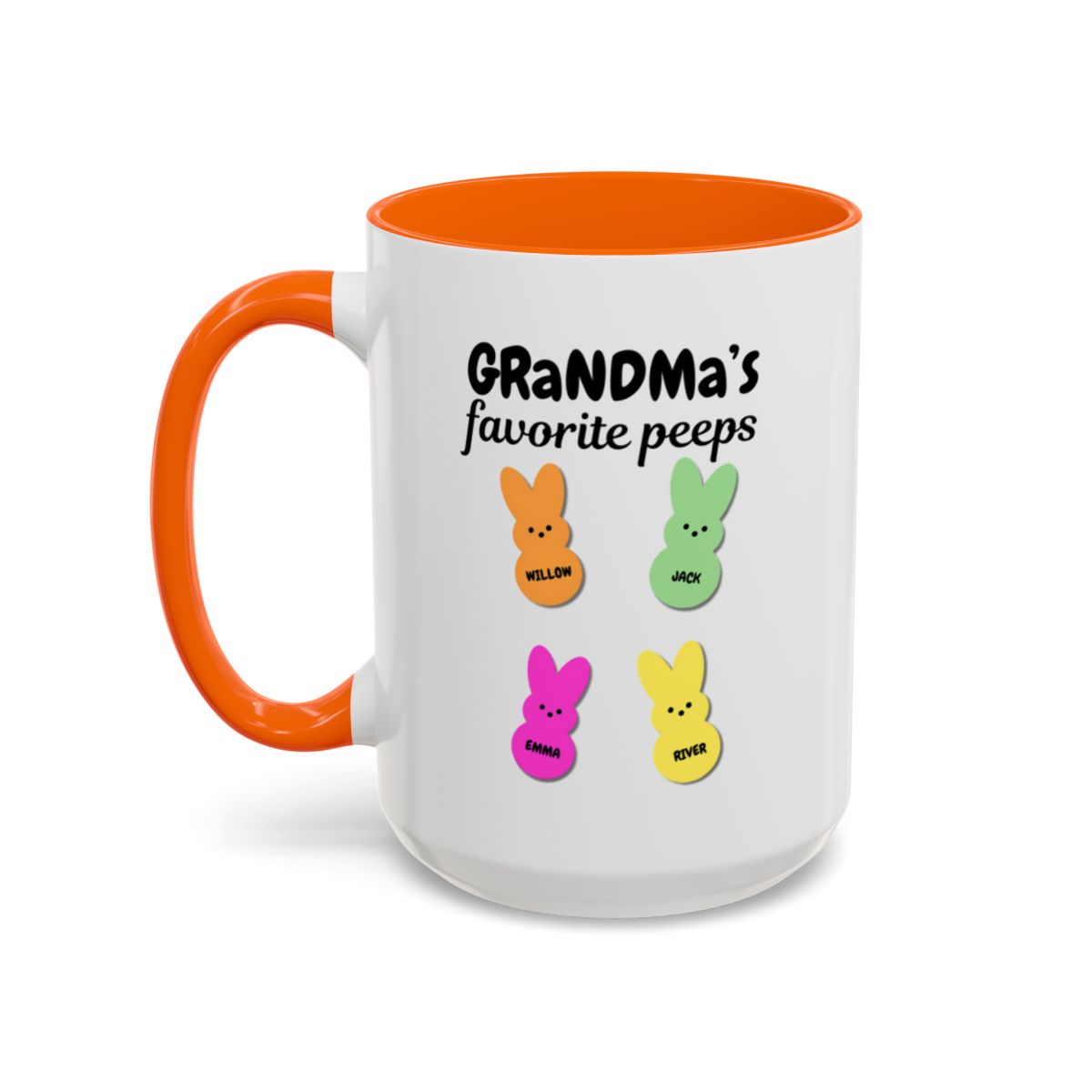 Grandma's Peeps Accent Coffee Mug