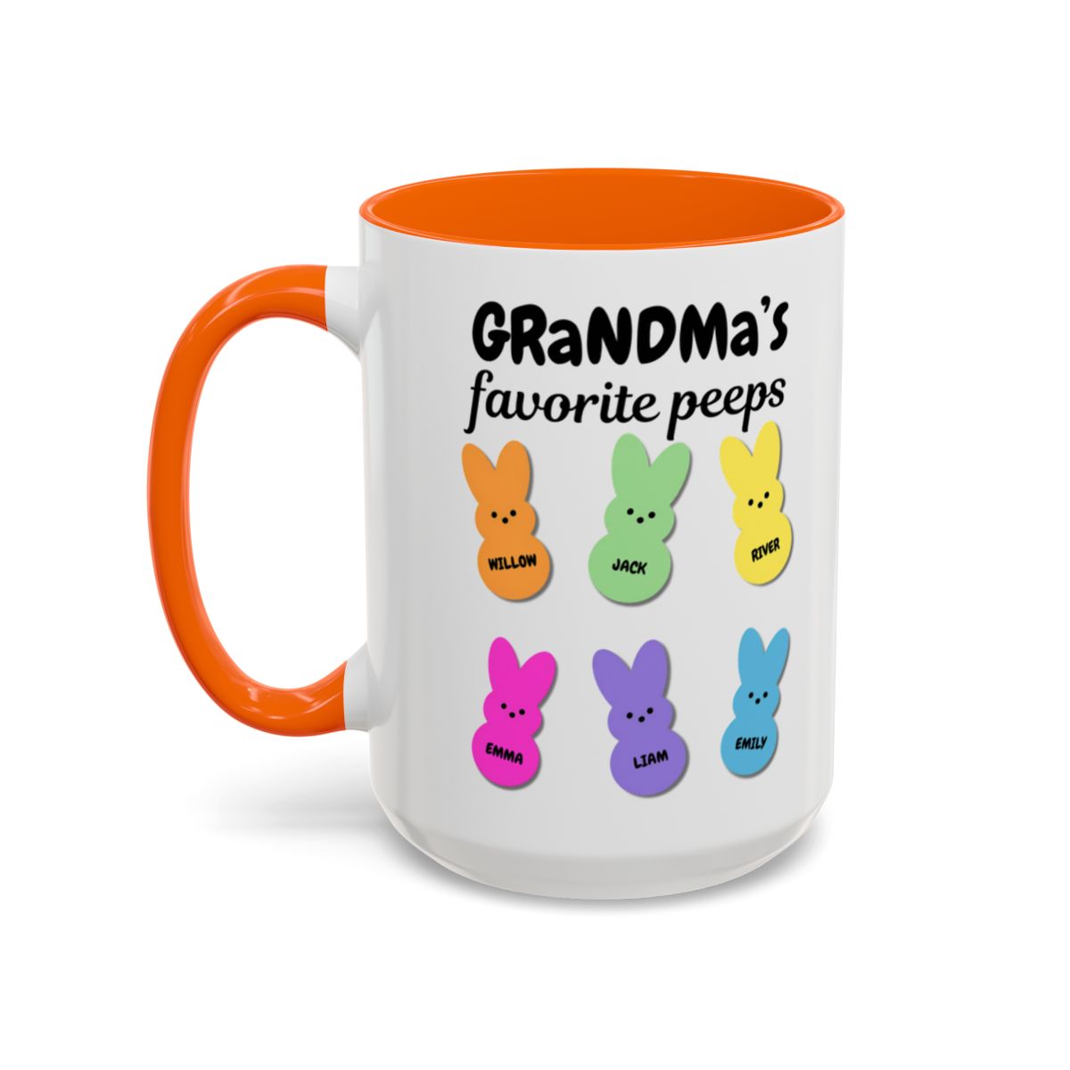 Grandma's Peeps Accent Coffee Mug