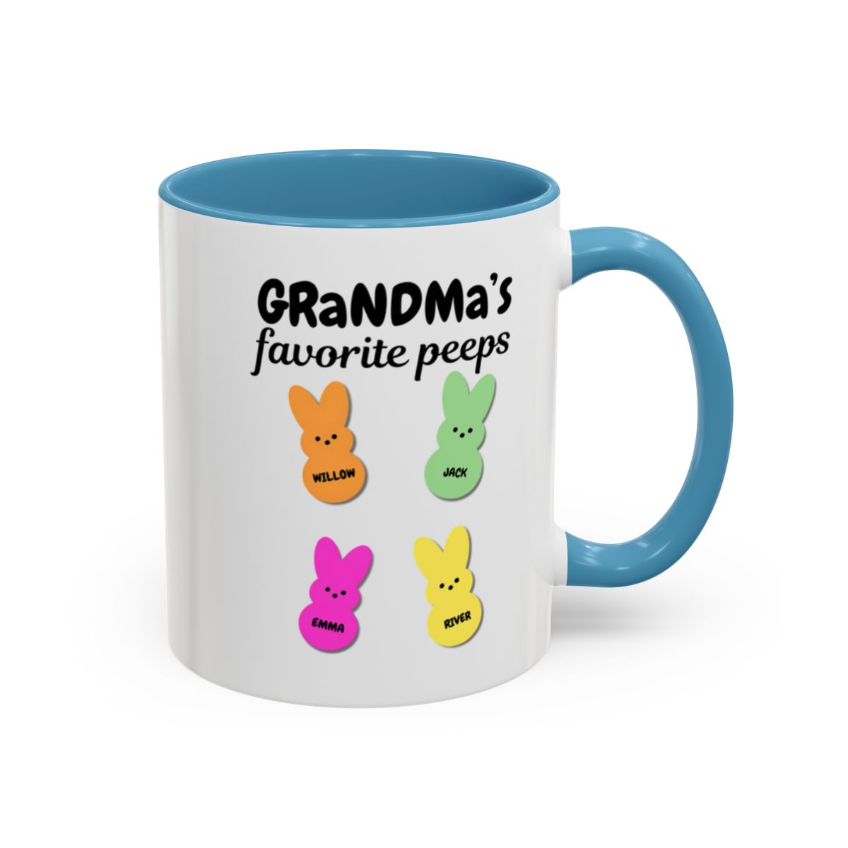 Grandma's Peeps Accent Coffee Mug