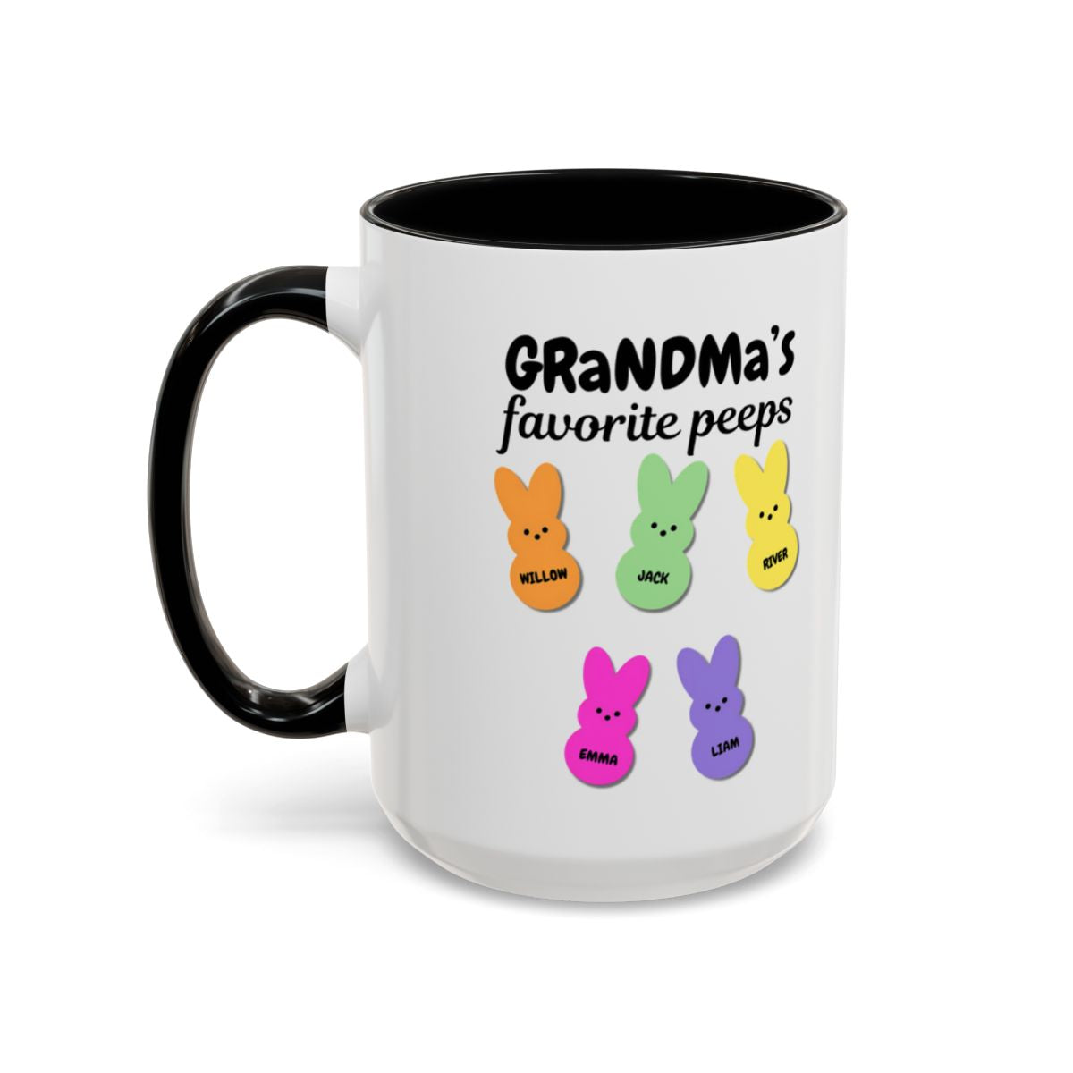 Grandma's Peeps Accent Coffee Mug