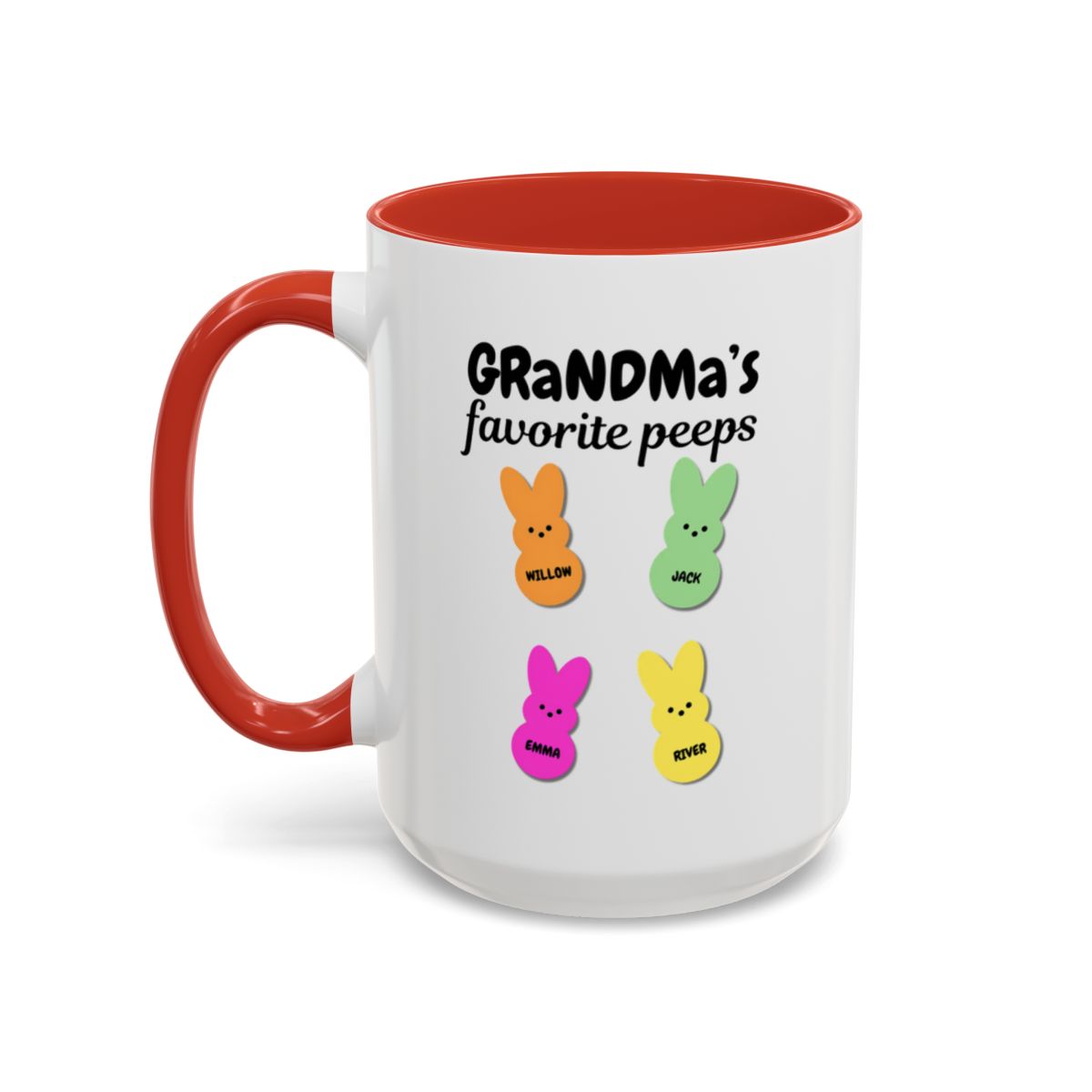 Grandma's Peeps Accent Coffee Mug