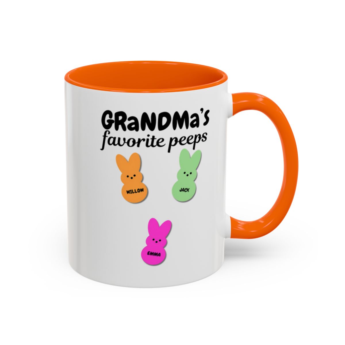 Grandma's Peeps Accent Coffee Mug