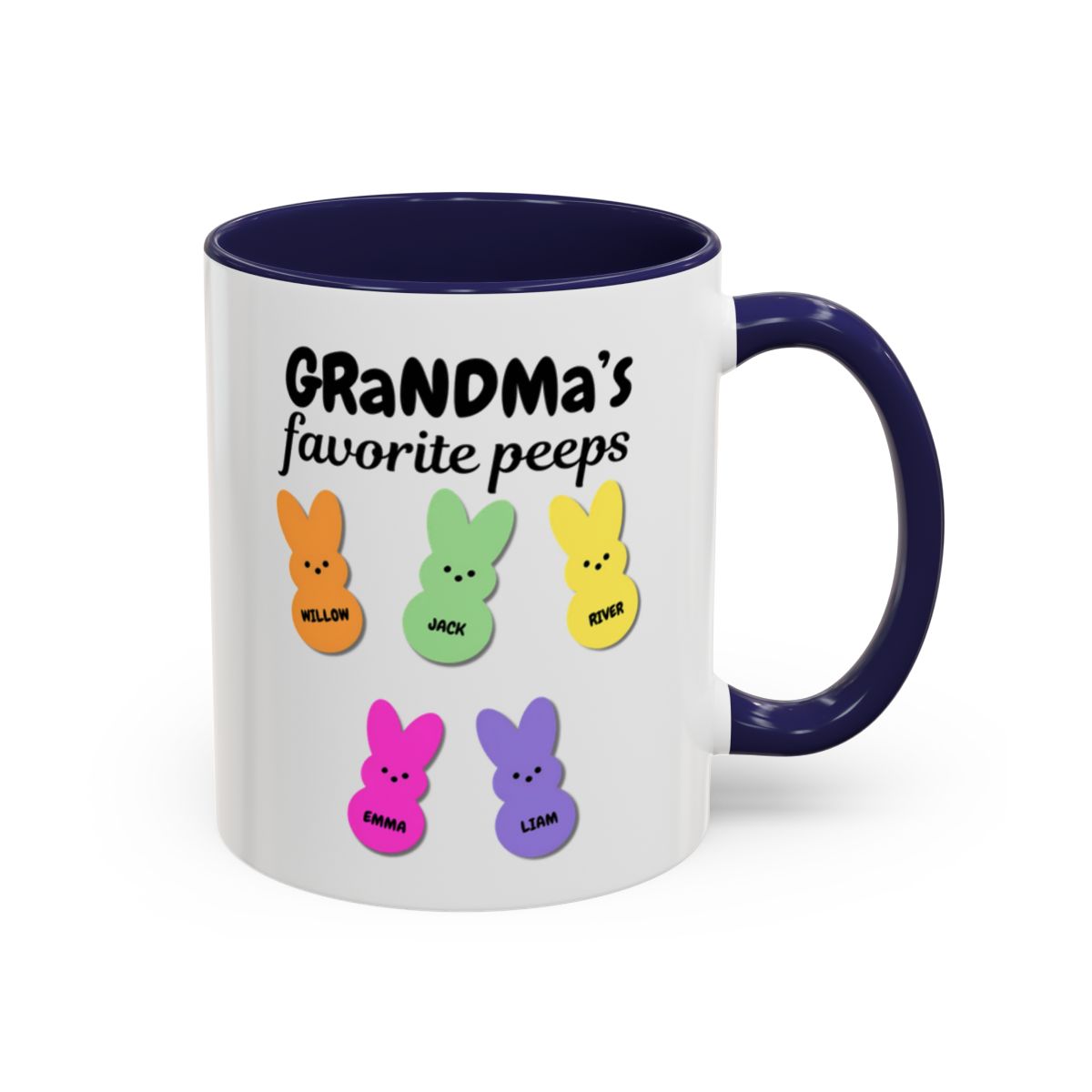 Grandma's Peeps Accent Coffee Mug