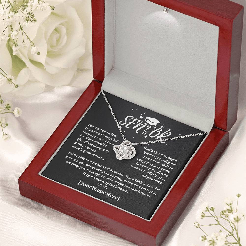 Custom Gift For Graduation "Tears of Joy" Necklace