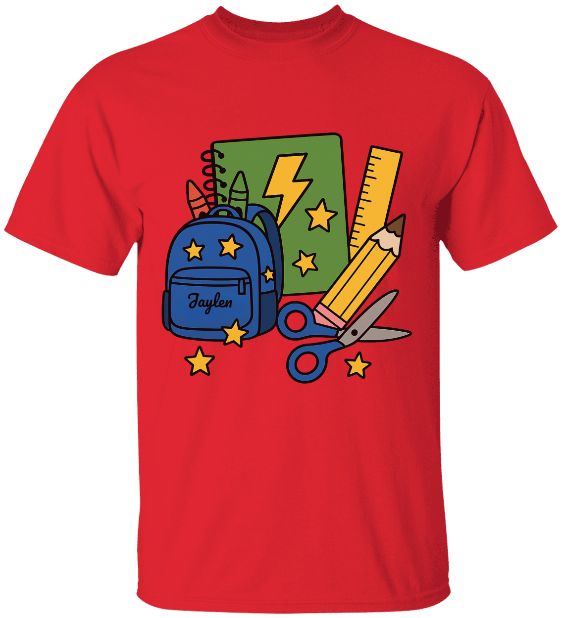 ✏️ Custom Back-to-School Tee for Kids