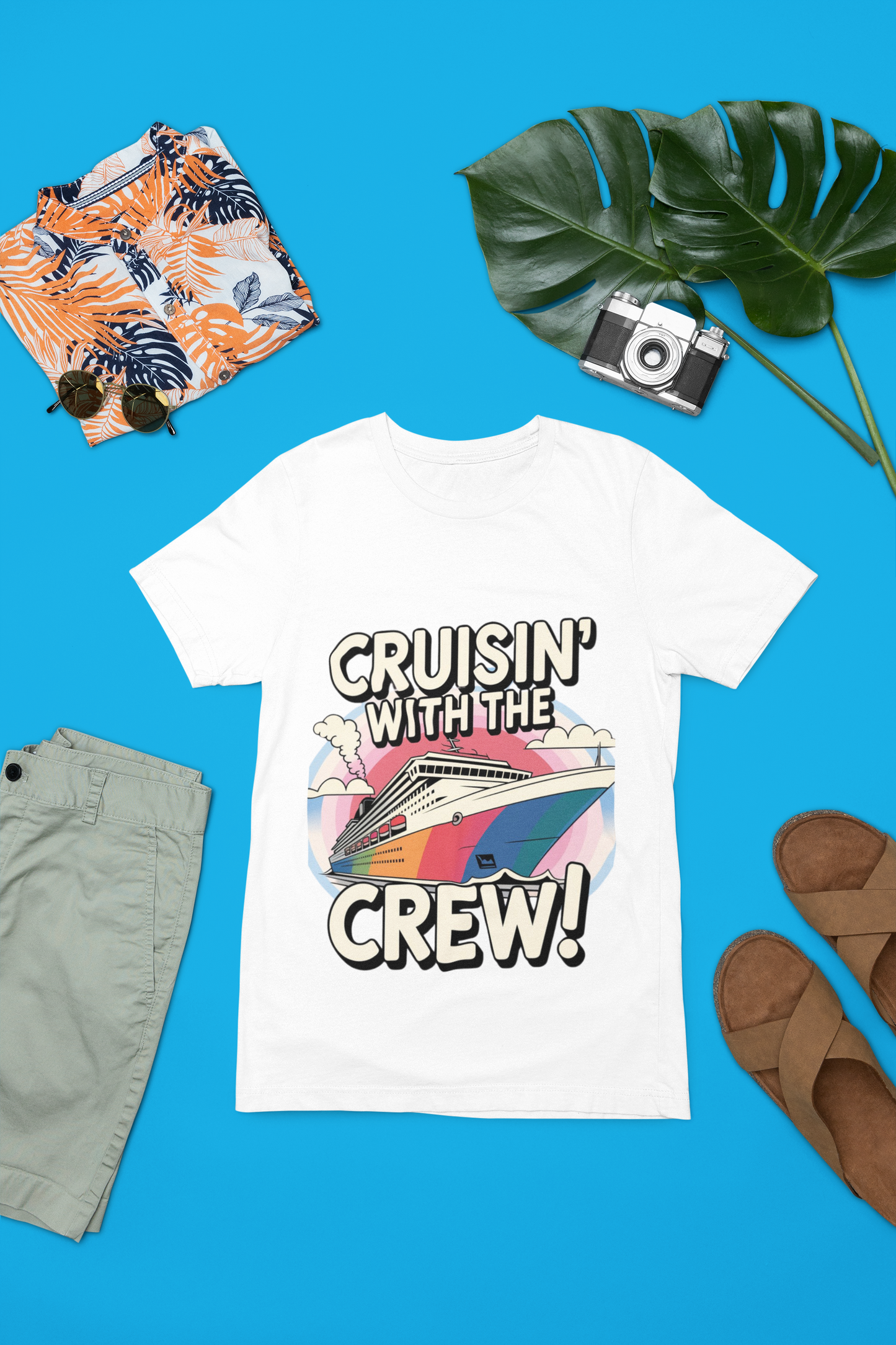 Cruising With The Crew T-Shirt (Personalized)