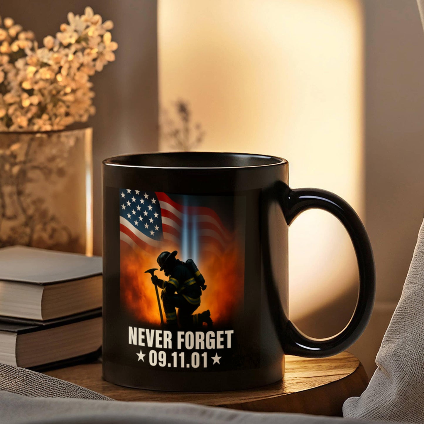 Wrap Yourself in Honor – 9/11 Memorial Sherpa Blanket + FREE Mug