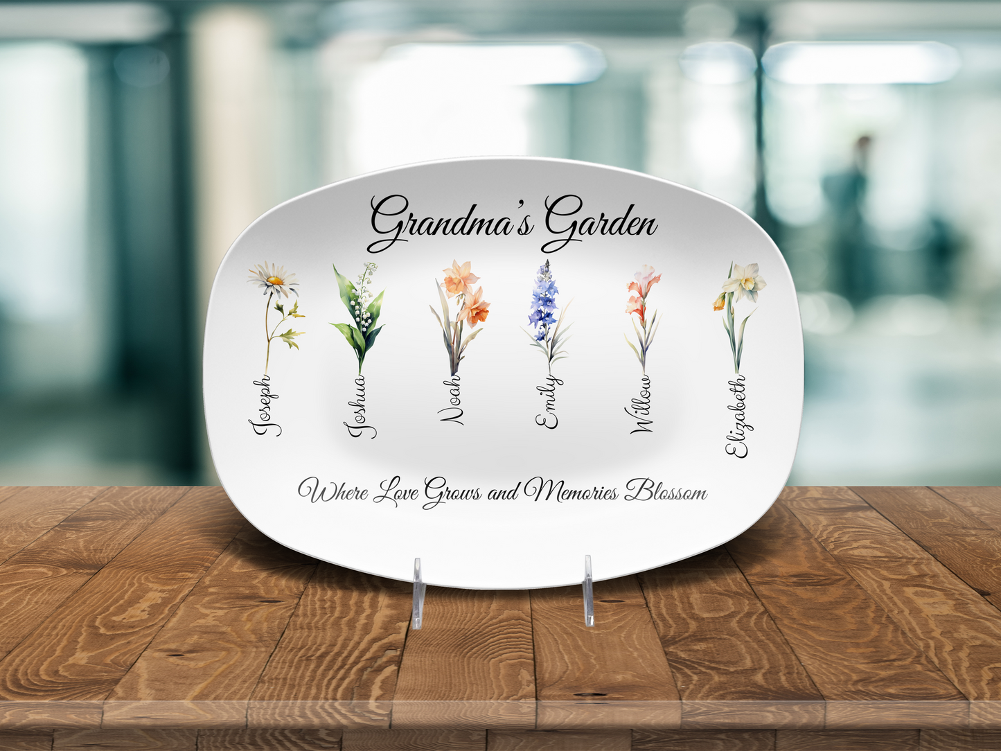 Grandma's Garden Platter
