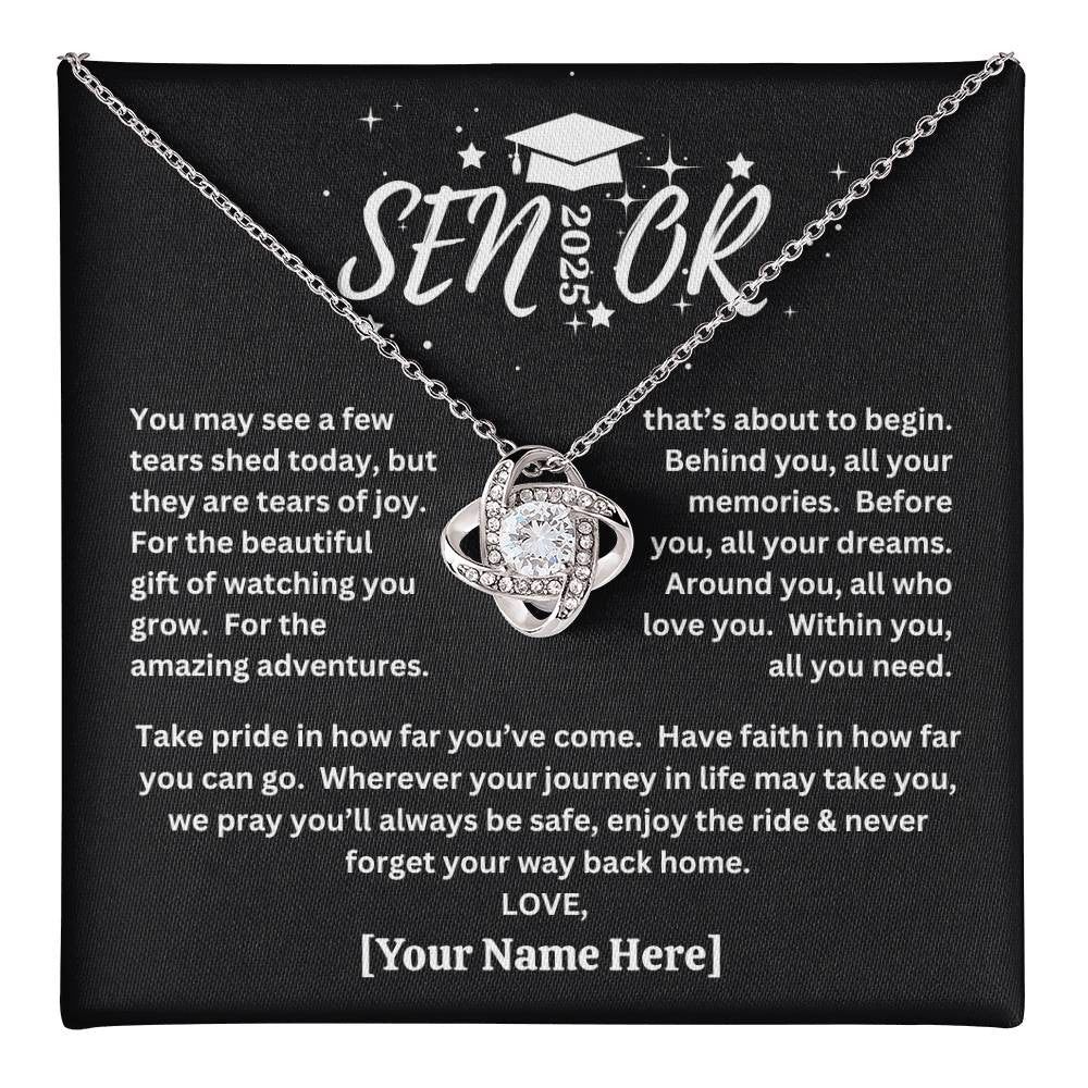 Custom Gift For Graduation "Tears of Joy" Necklace