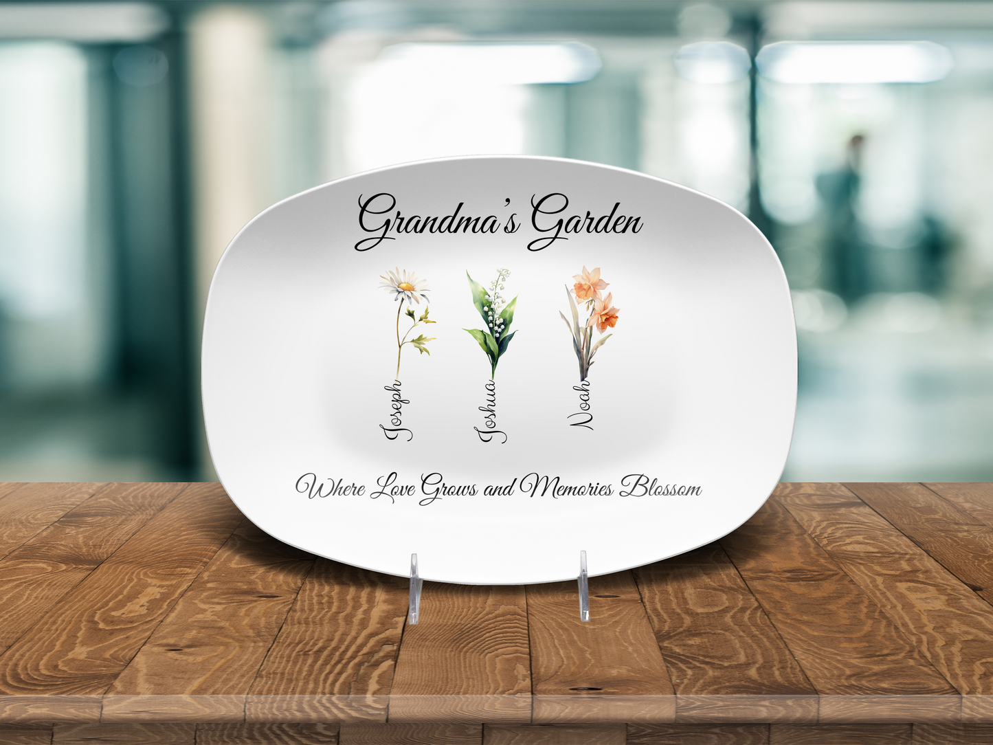 Grandma's Garden Platter