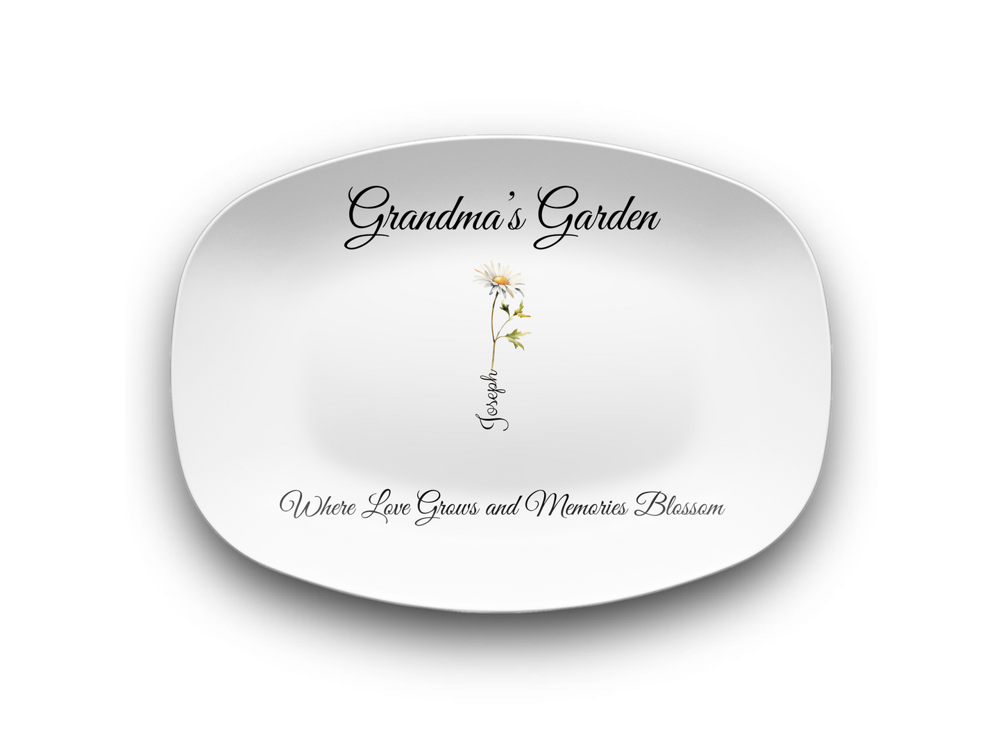 Grandma's Garden Platter