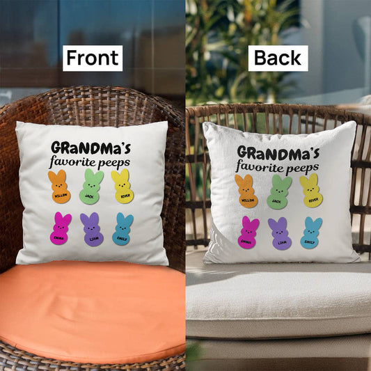 Grandma's Favorite Peeps Pillow