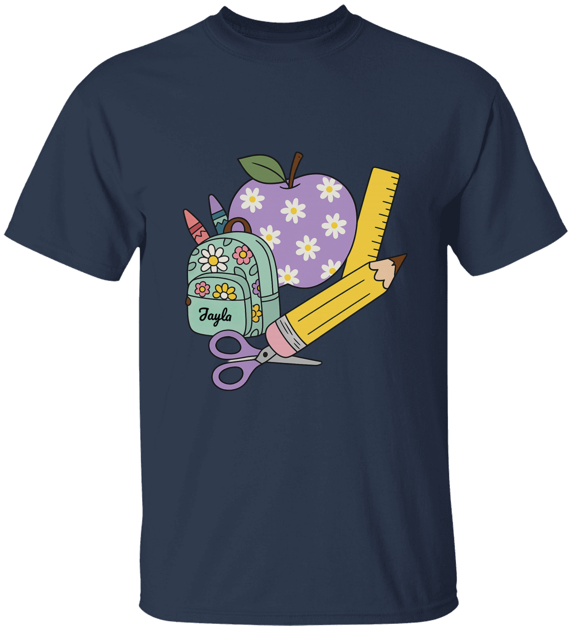 ✏️ Custom Back-to-School Tee for Kids