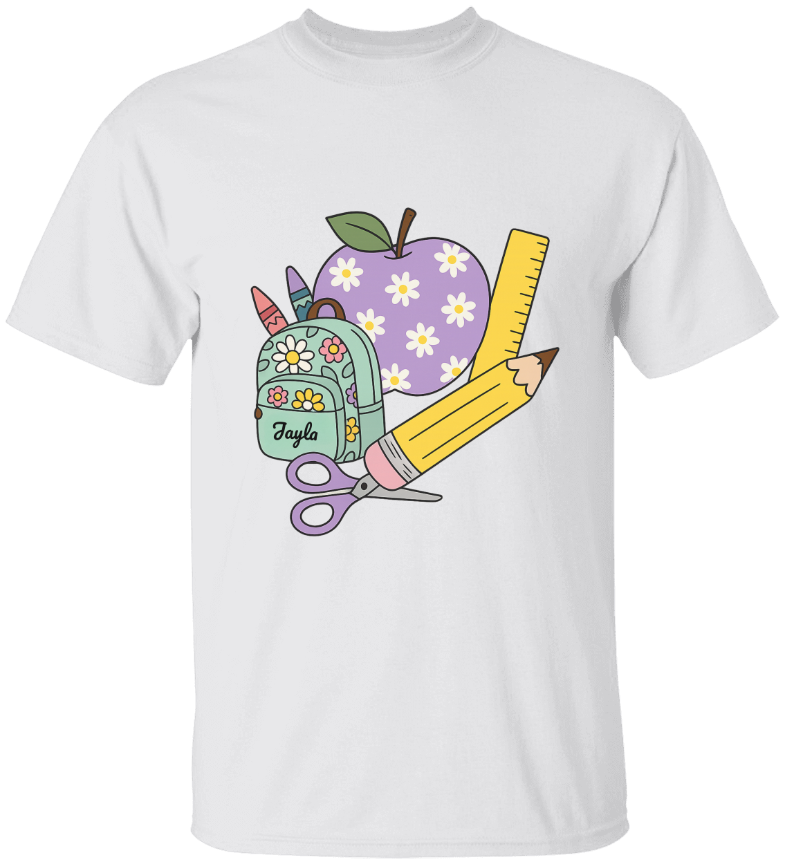 ✏️ Custom Back-to-School Tee for Kids