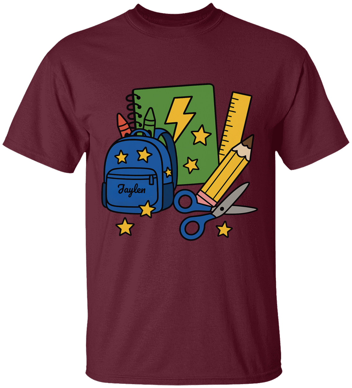 ✏️ Custom Back-to-School Tee for Kids