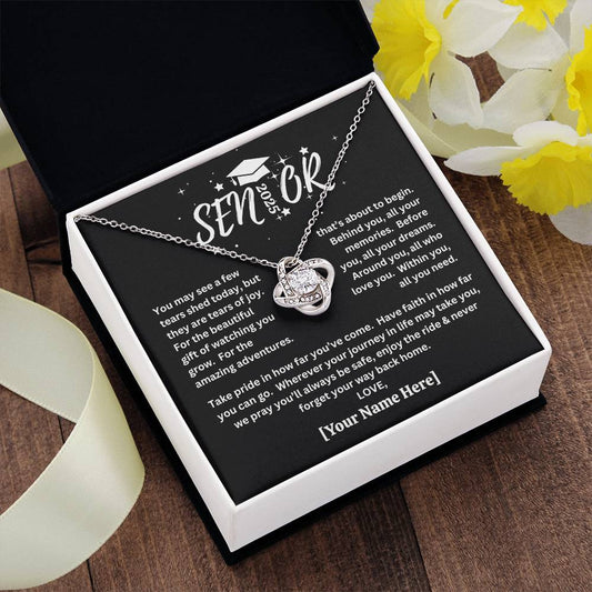 Custom Gift For Graduation "Tears of Joy" Necklace