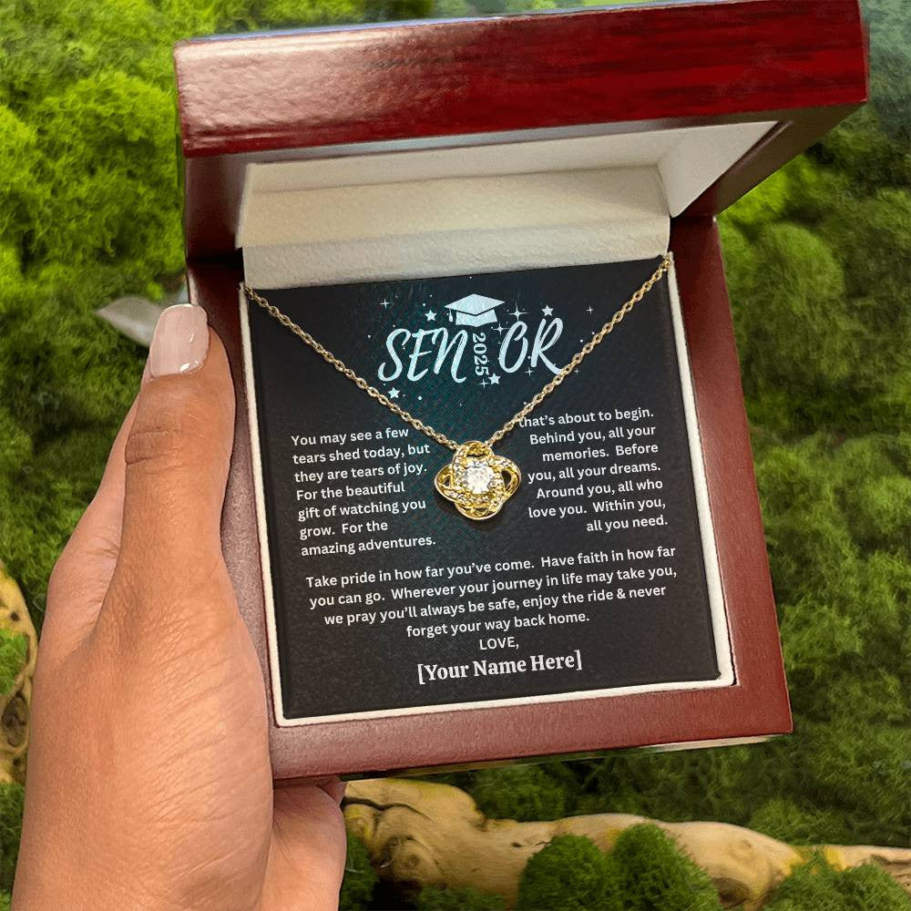 Custom Gift For Graduation "Tears of Joy" Necklace