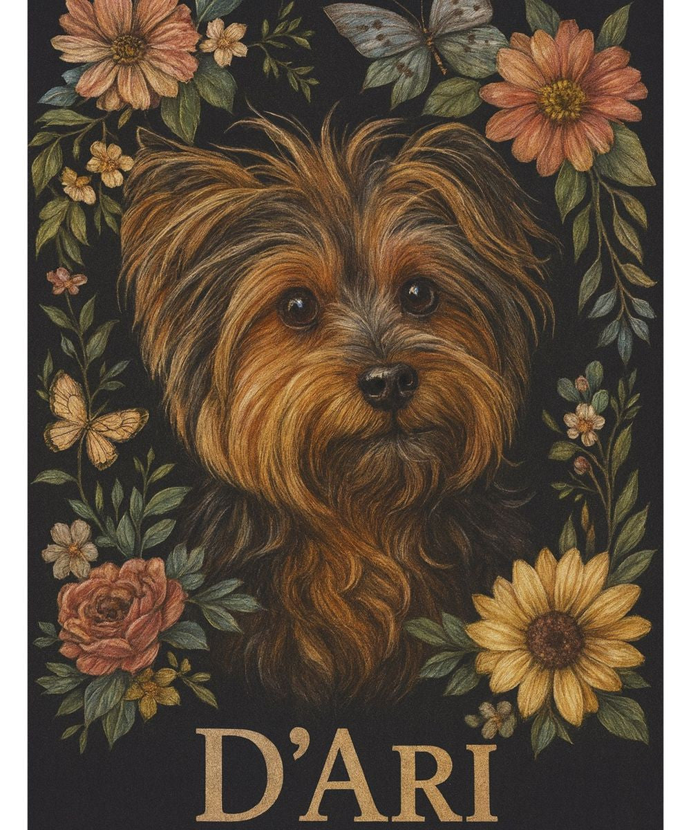 Artwork Heirloom Woven Blanket (Portrait)