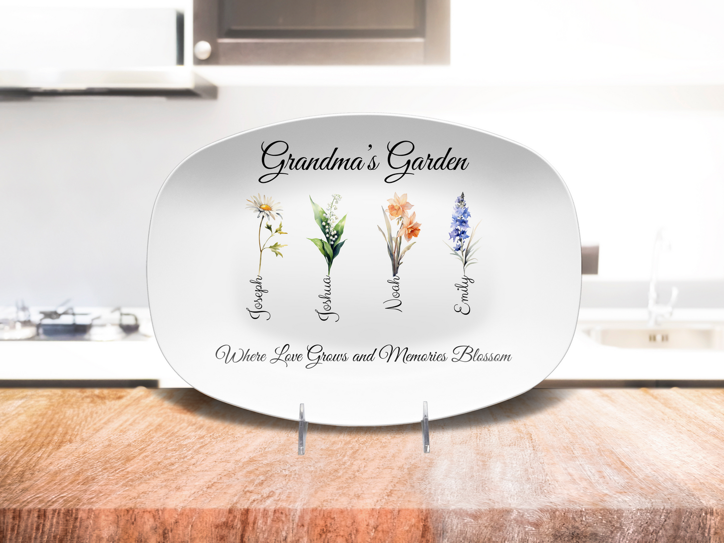 Grandma's Garden Platter