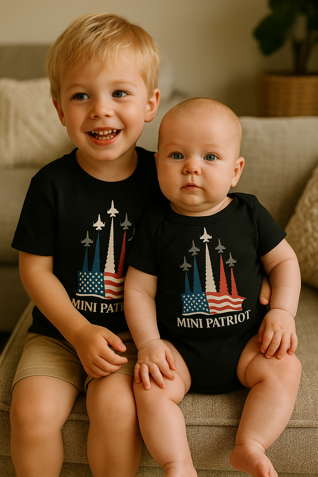 🇺🇸 4th of July Matching Family Set – Tees, Hoodie, Hat & Baby Onesie | Bundle & Save