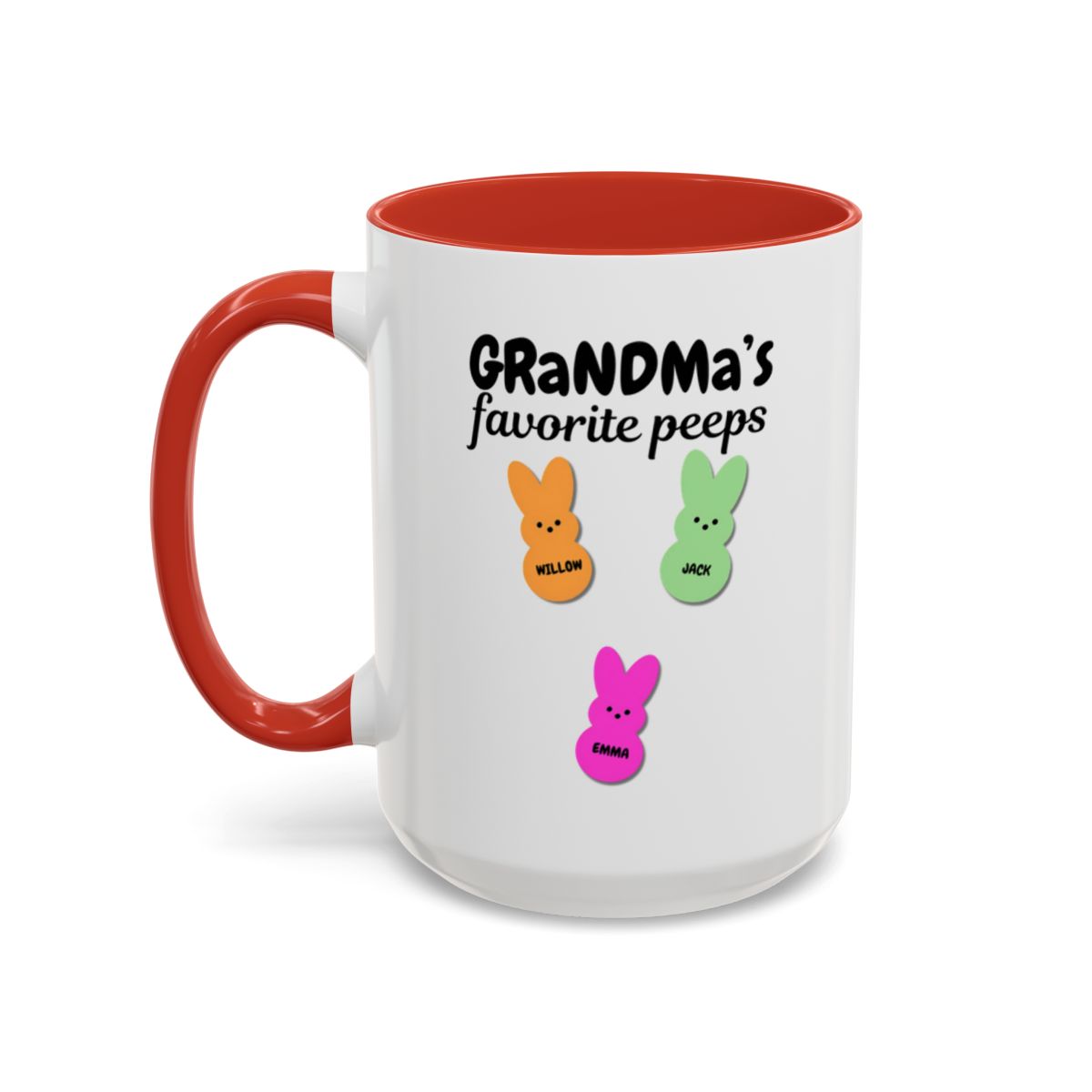 Grandma's Peeps Accent Coffee Mug