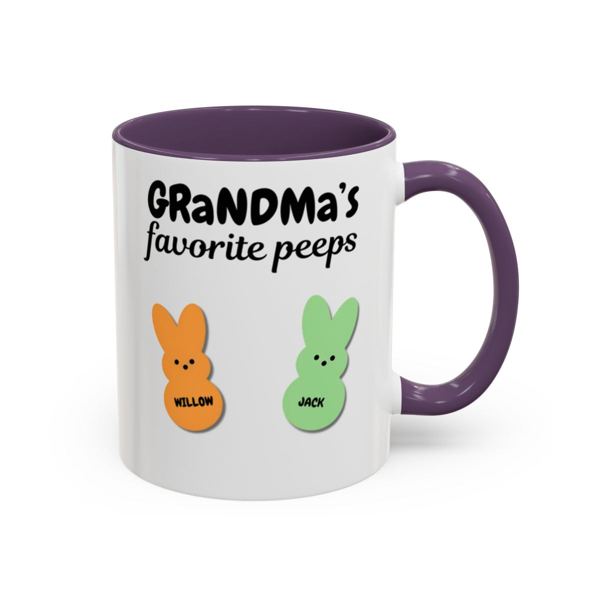 Grandma's Peeps Accent Coffee Mug