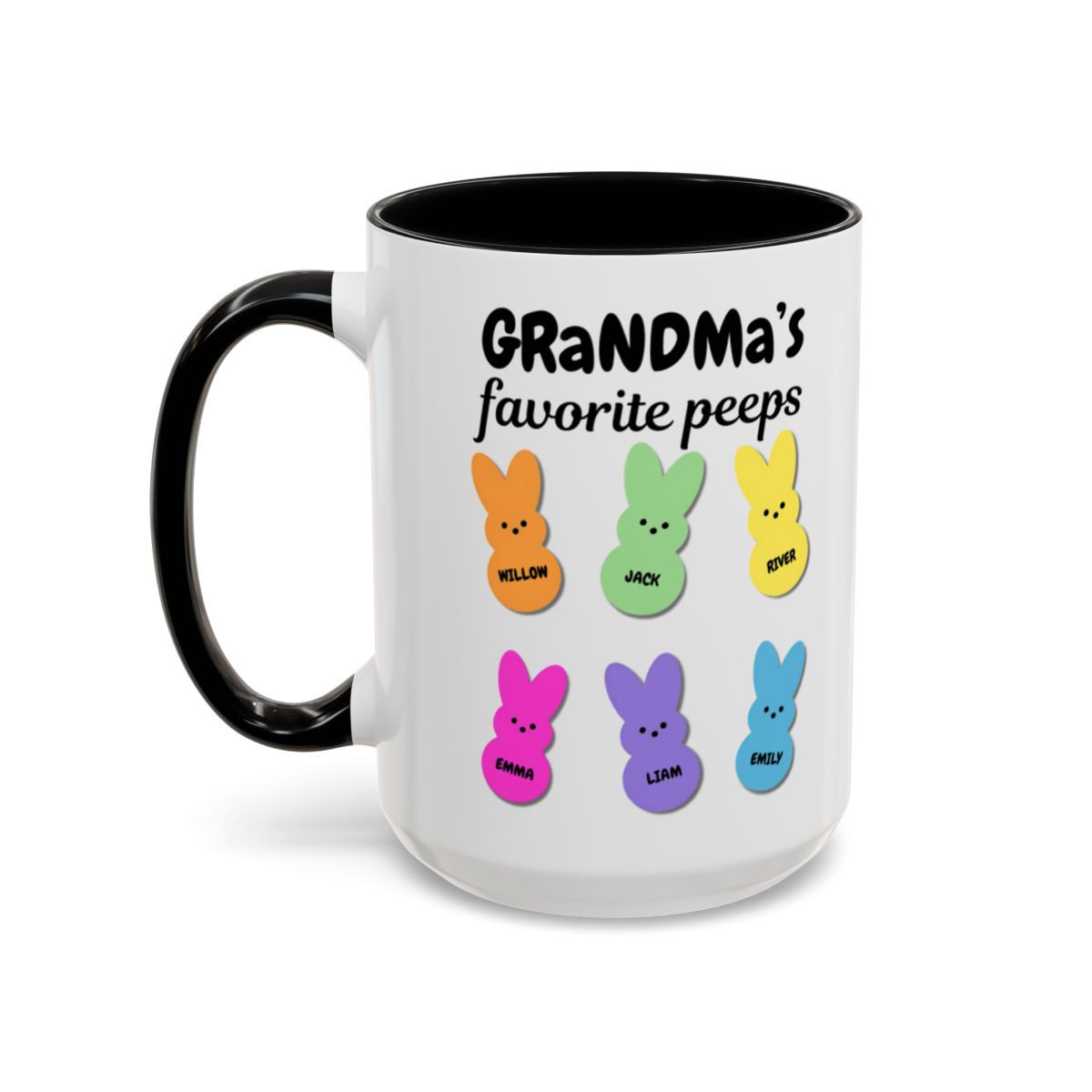 Grandma's Peeps Accent Coffee Mug