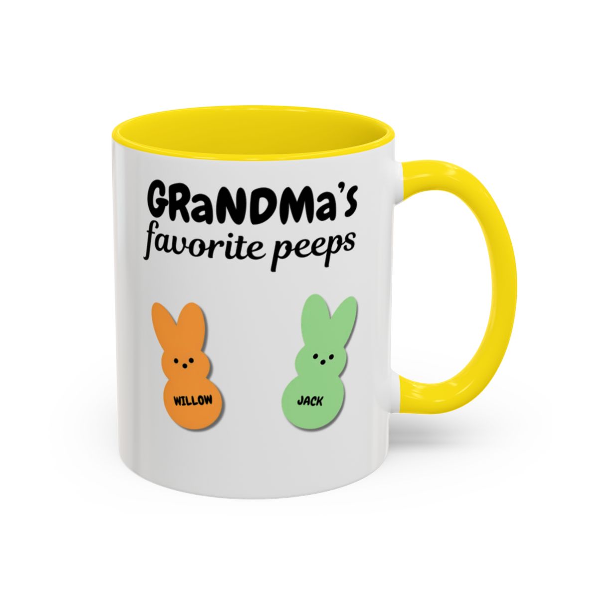 Grandma's Peeps Accent Coffee Mug