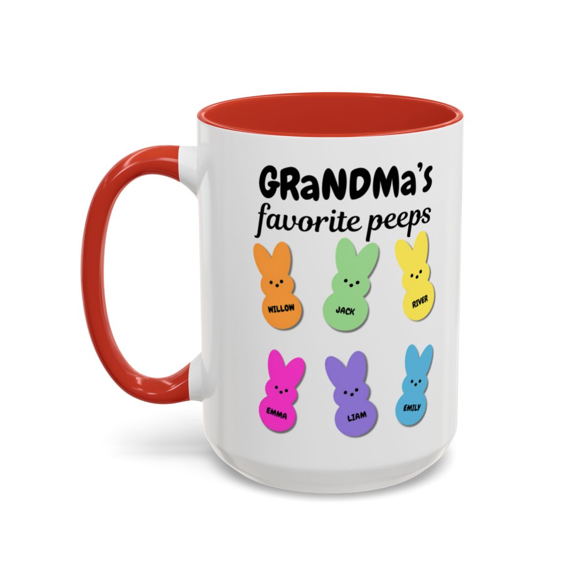 Grandma's Peeps Accent Coffee Mug