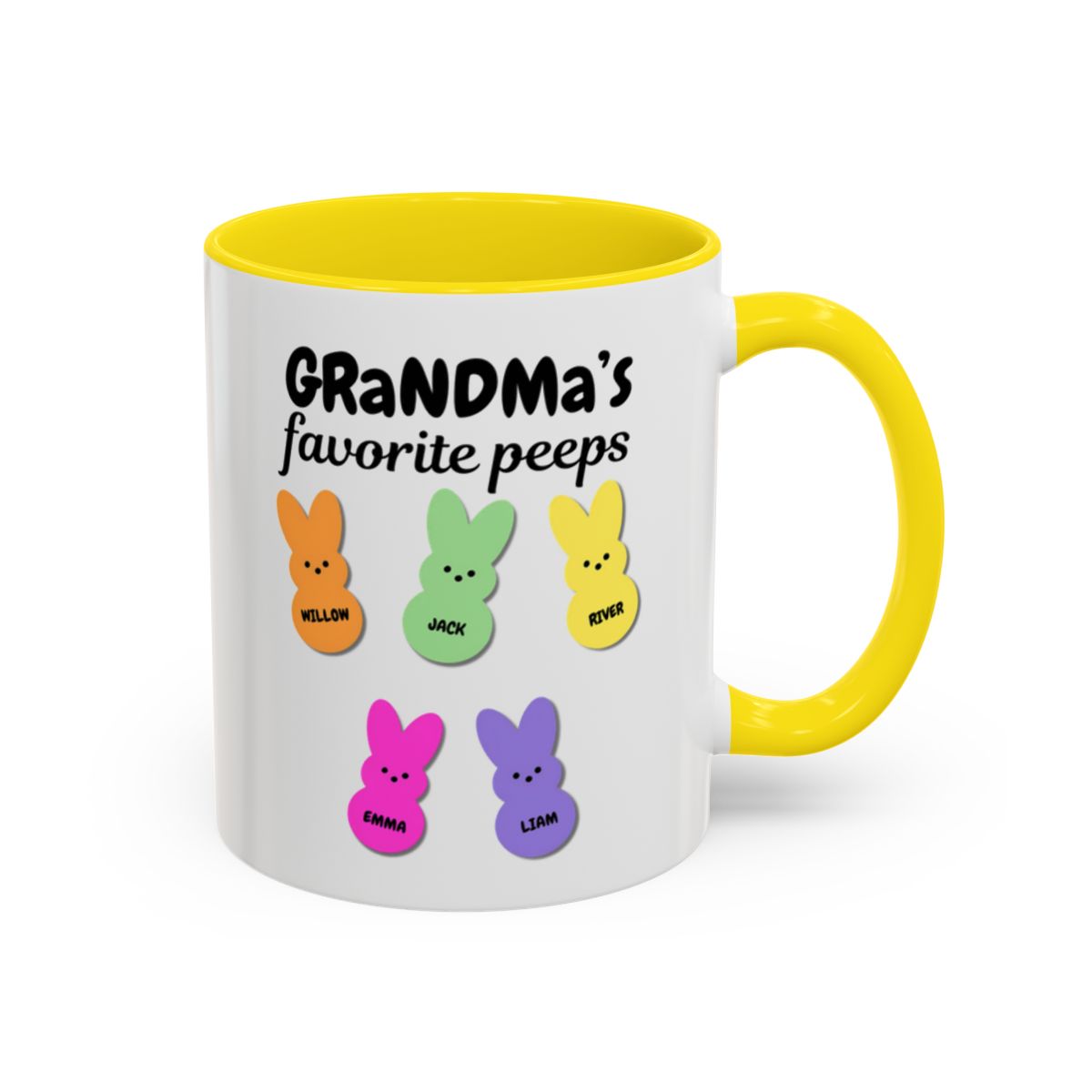 Grandma's Peeps Accent Coffee Mug