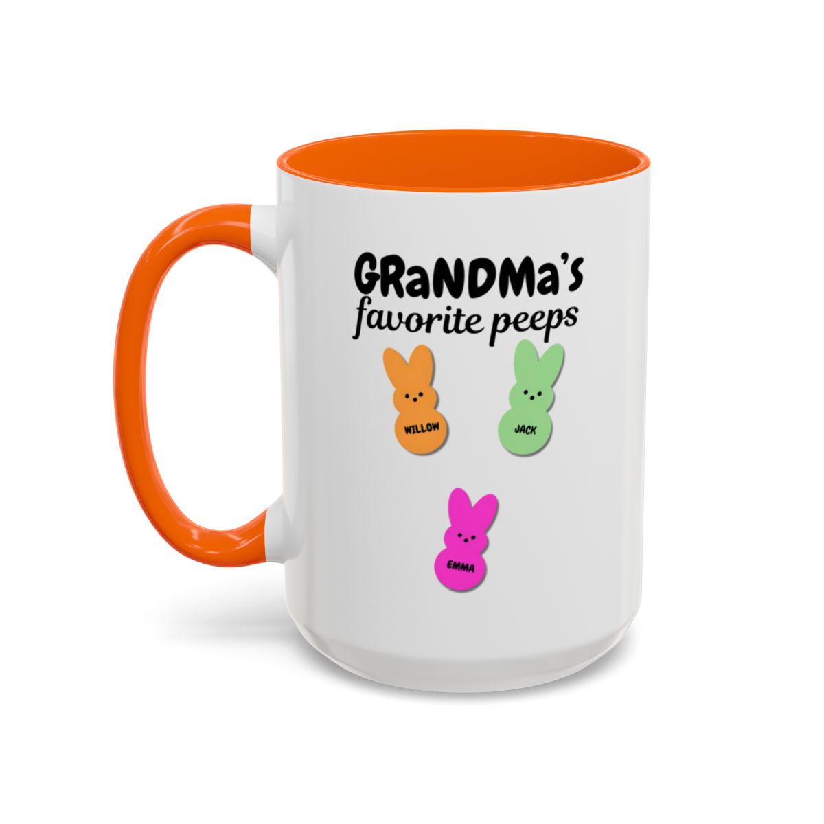 Grandma's Peeps Accent Coffee Mug