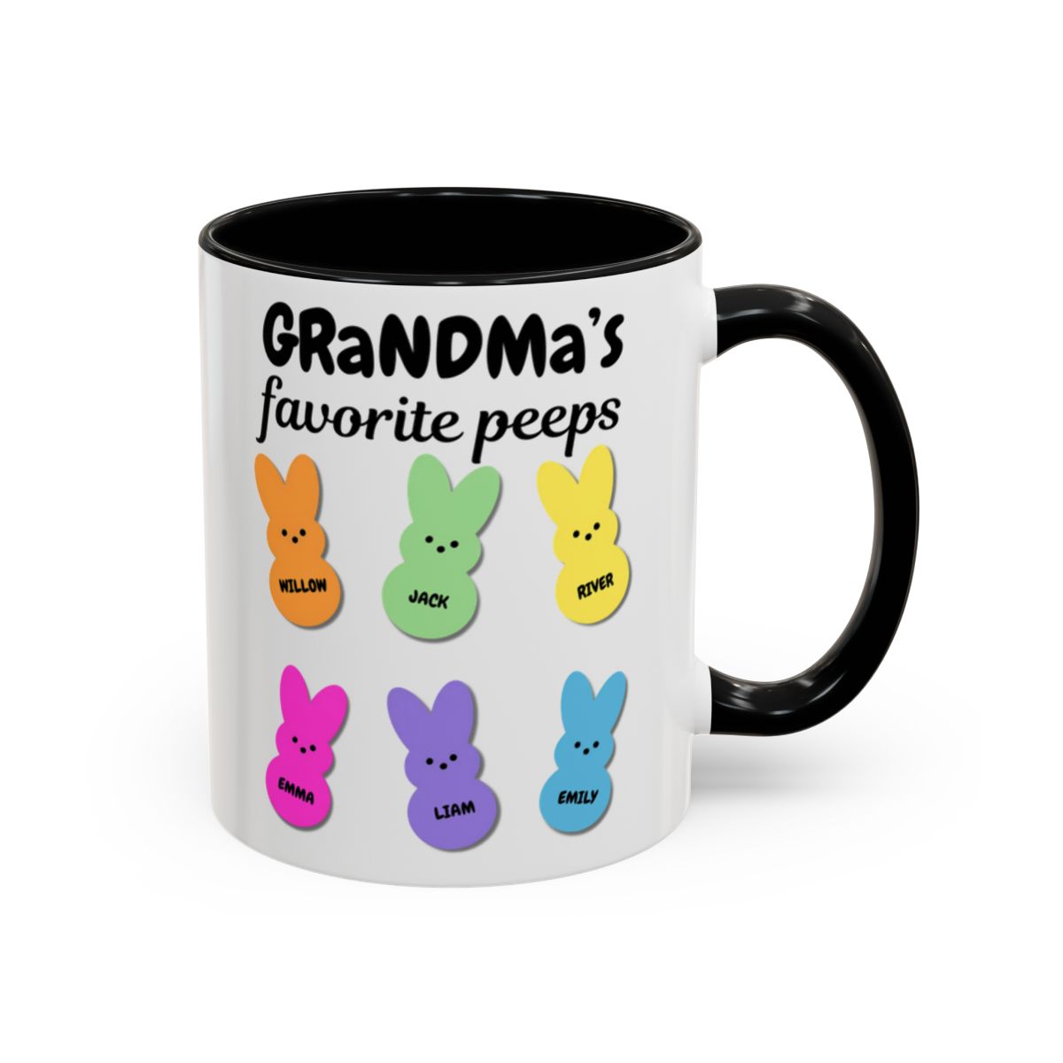 Grandma's Peeps Accent Coffee Mug