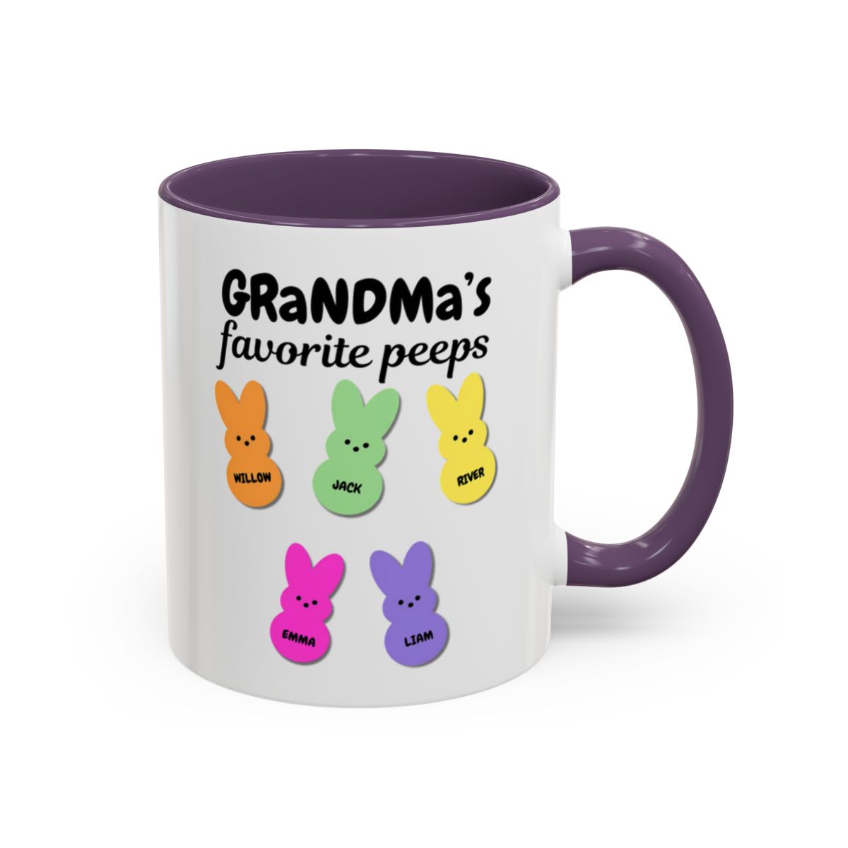Grandma's Peeps Accent Coffee Mug