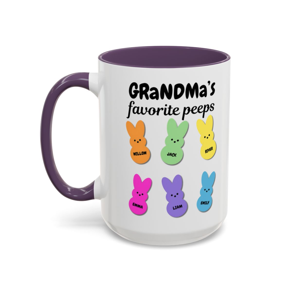 Grandma's Peeps Accent Coffee Mug
