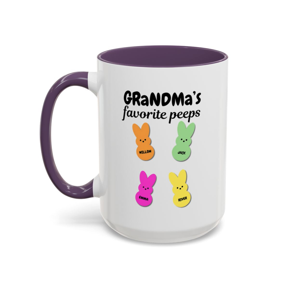 Grandma's Peeps Accent Coffee Mug