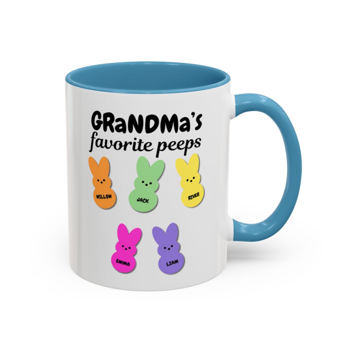 Grandma's Peeps Accent Coffee Mug
