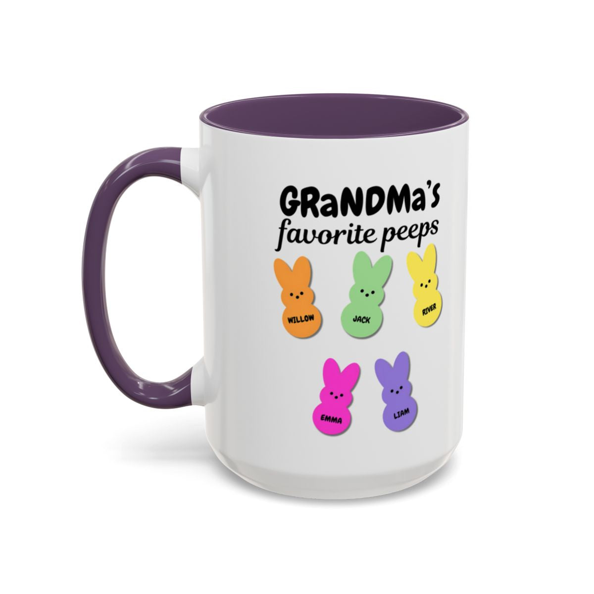 Grandma's Peeps Accent Coffee Mug