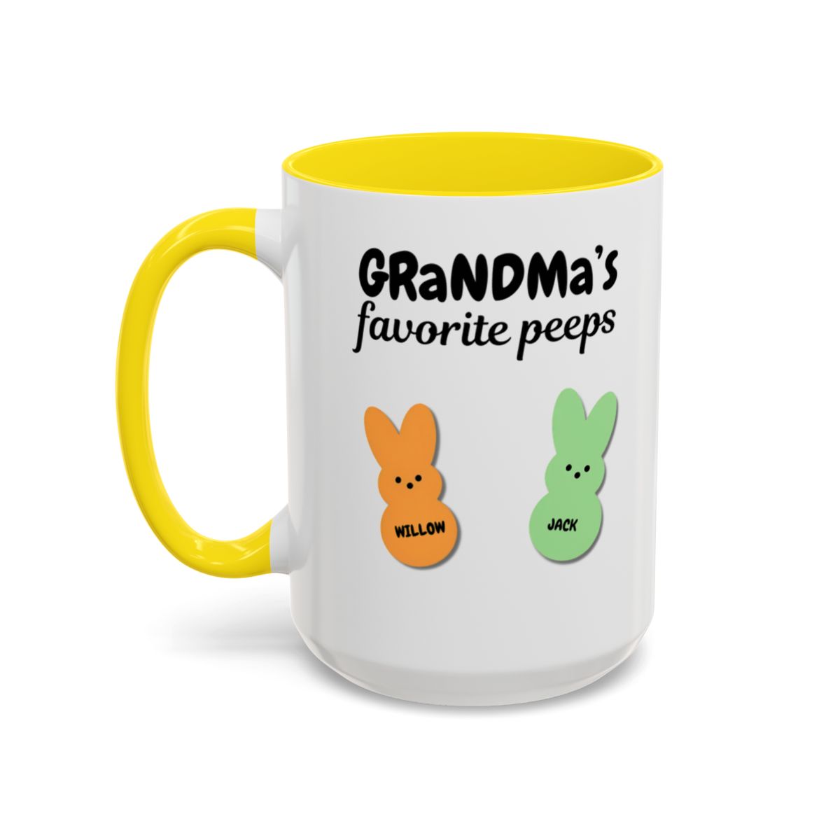 Grandma's Peeps Accent Coffee Mug