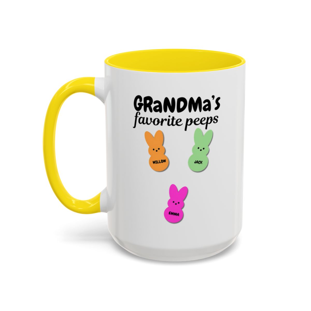 Grandma's Peeps Accent Coffee Mug