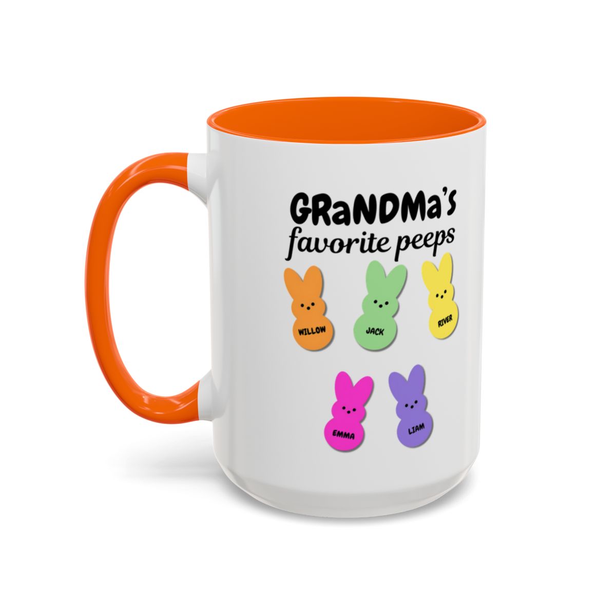 Grandma's Peeps Accent Coffee Mug