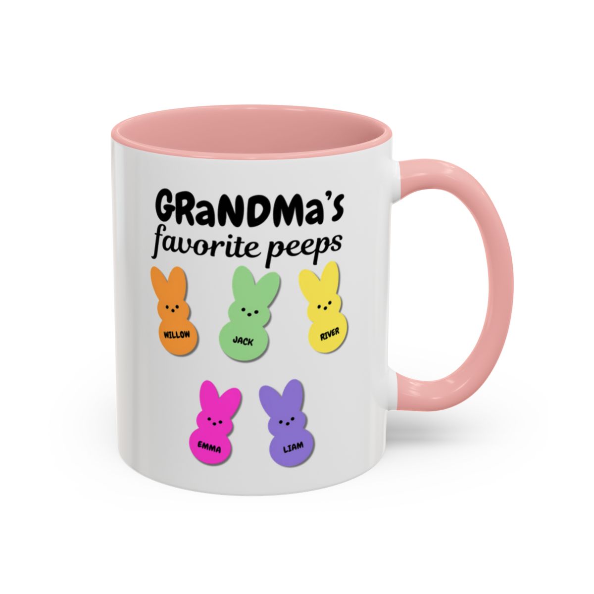 Grandma's Peeps Accent Coffee Mug